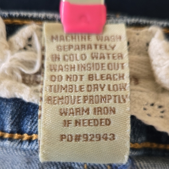 Altar'd State Blue Casual Mini Pencil Skirt with Slit - Picture 7 of 7